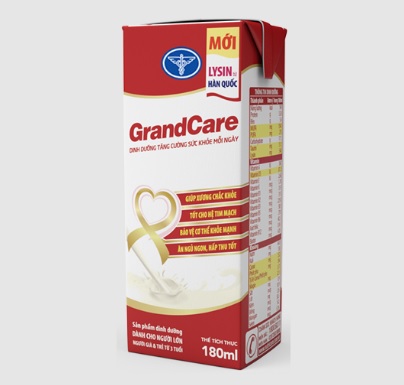 Sữa Grandcare Cao Năng Lượng: Dinh Dưỡng Tốt Cho Sức Khỏe