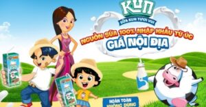 Sữa Kun – Sản phẩm thương hiệu nào đang sản xuất?